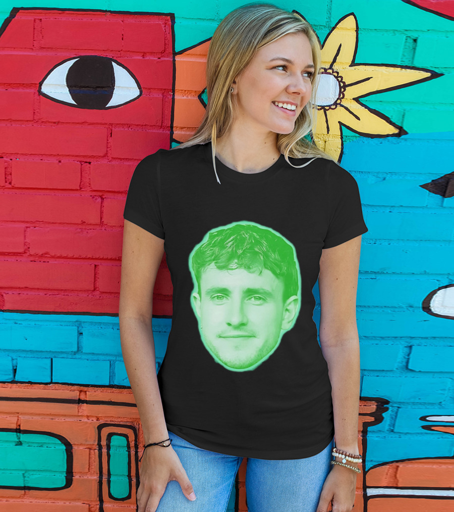 Paul Mescal Green Face St Patrick's Day 2026 T-Shirt