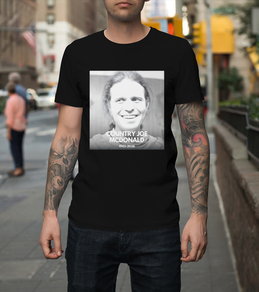 Country Joe Mcdonald 1942 2026 T-Shirt