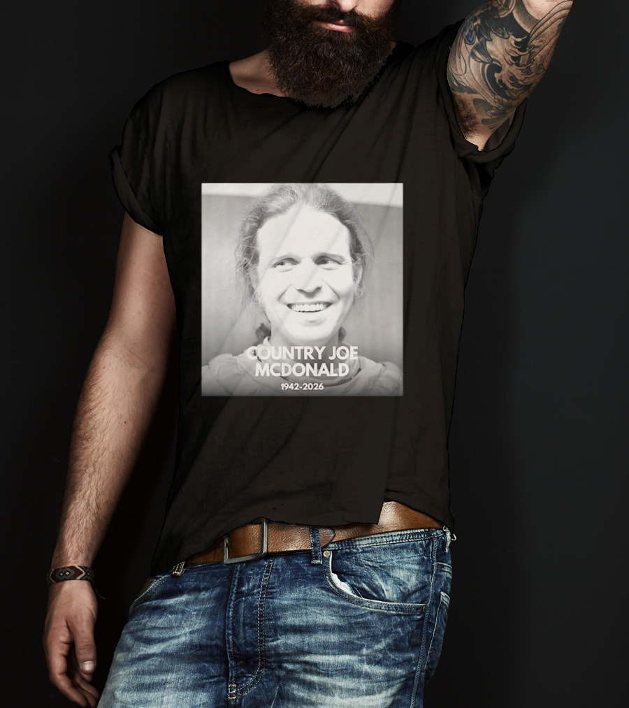 Country Joe Mcdonald 1942 2026 T-Shirt