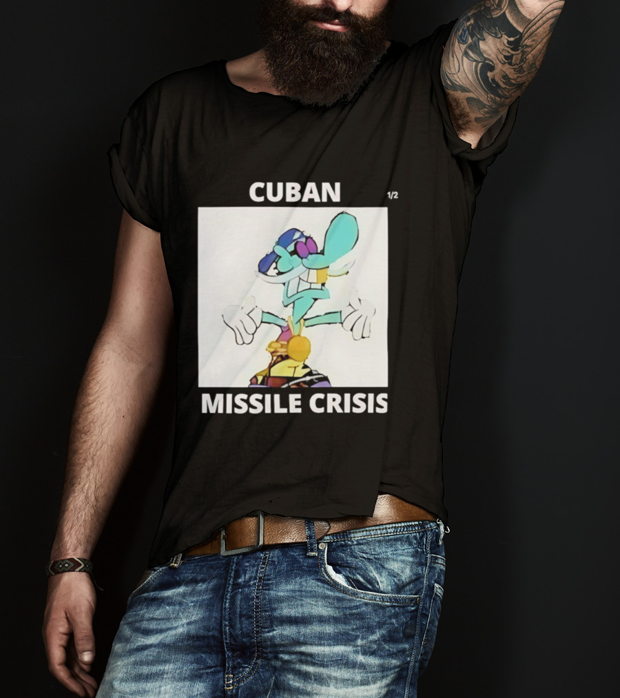 Cuban Missile Crisis Character Cartoon T-Shirt
