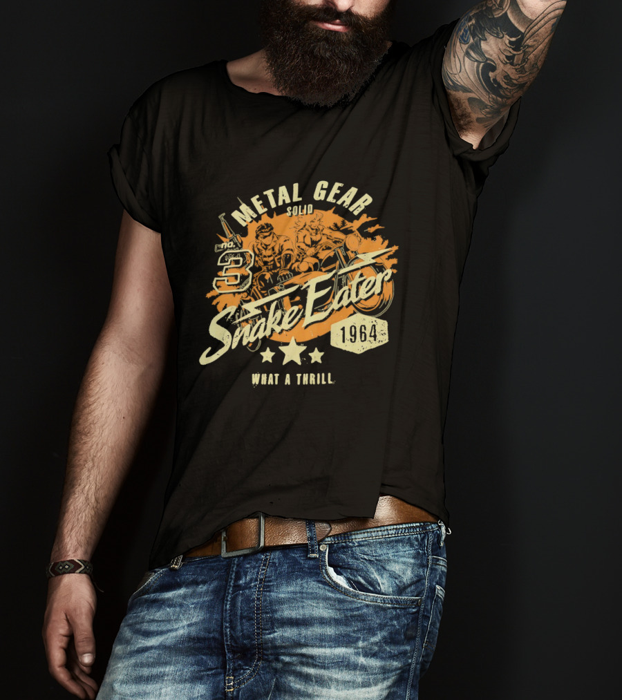 Metal Gear Solid Snake Eater 1964 What A Thrill T-Shirt