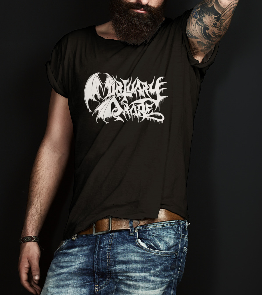 Mortuary Drape Metal Winged Gothic T-Shirt