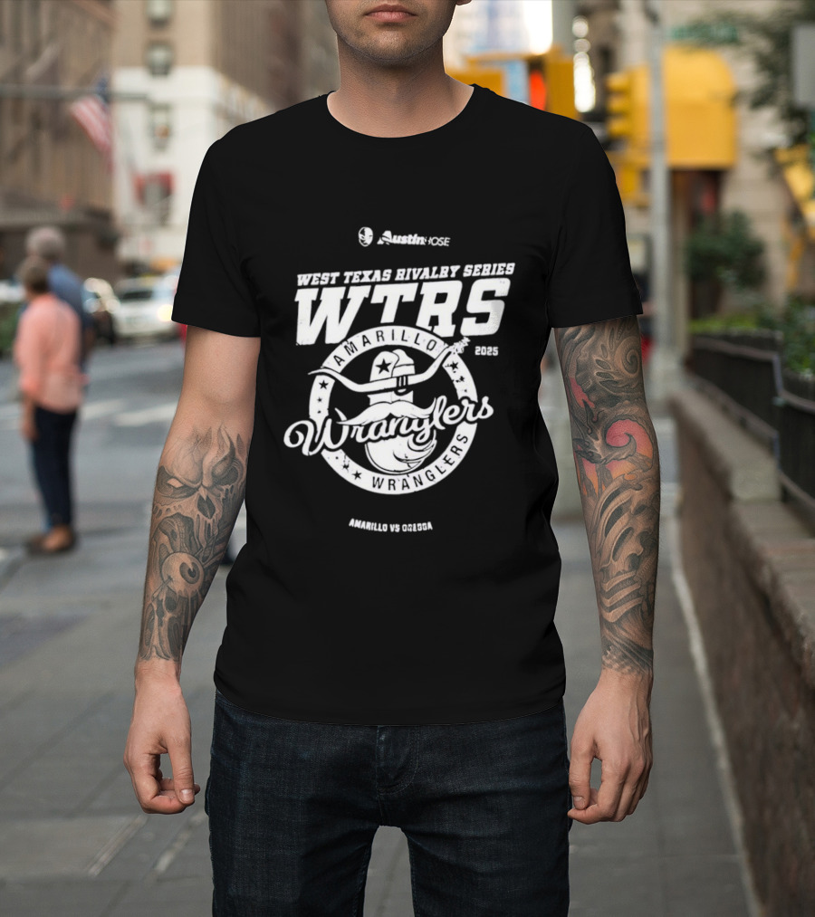 West Texas Rivalry Series WTRS Amarillo Wranglers 2025 AMARILLO VS COLORADO T-Shirt