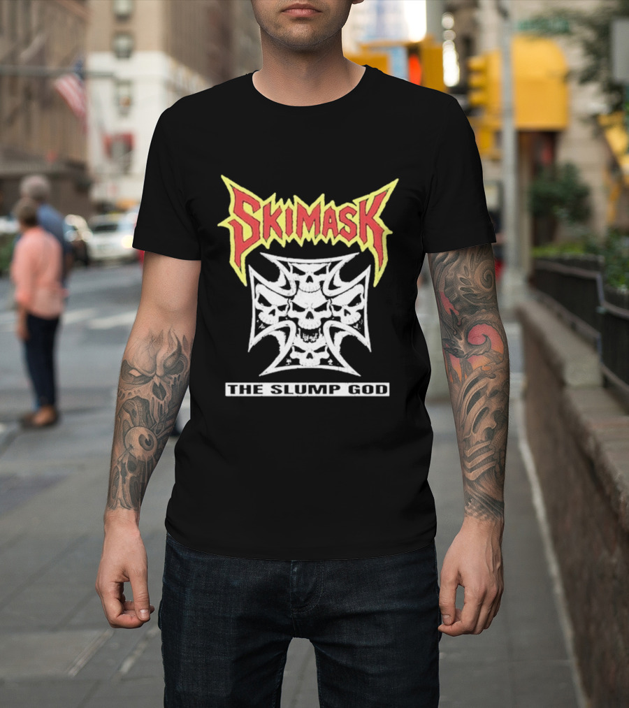 Ski Mask The Slump God Skull T-Shirt