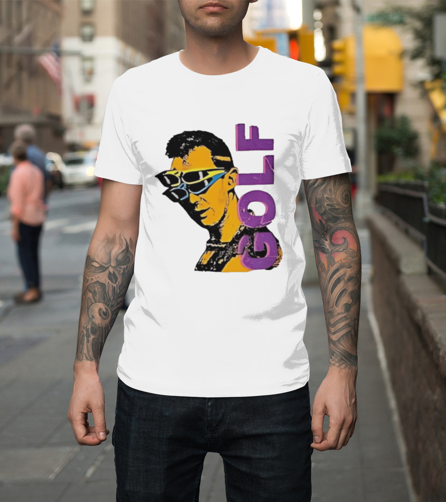 GOLF Man Sunglasses Retro Pop T-Shirt