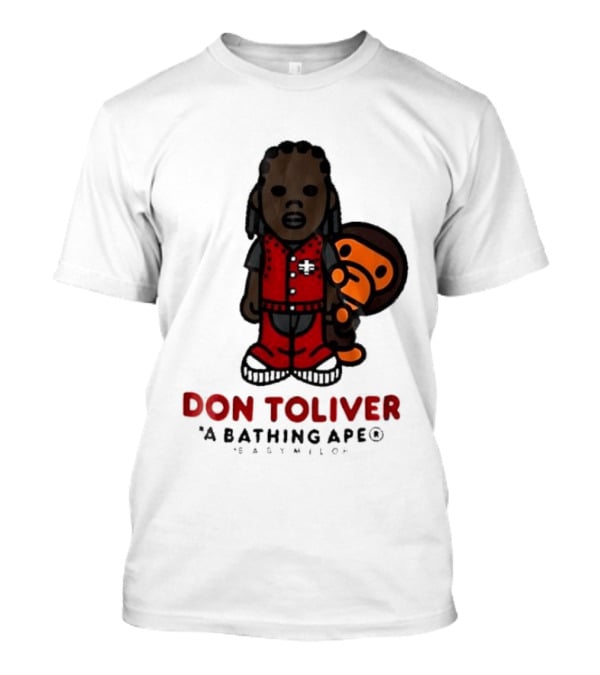 Don Toliver A Bathing Ape Baby Milo Collaboration T-Shirt