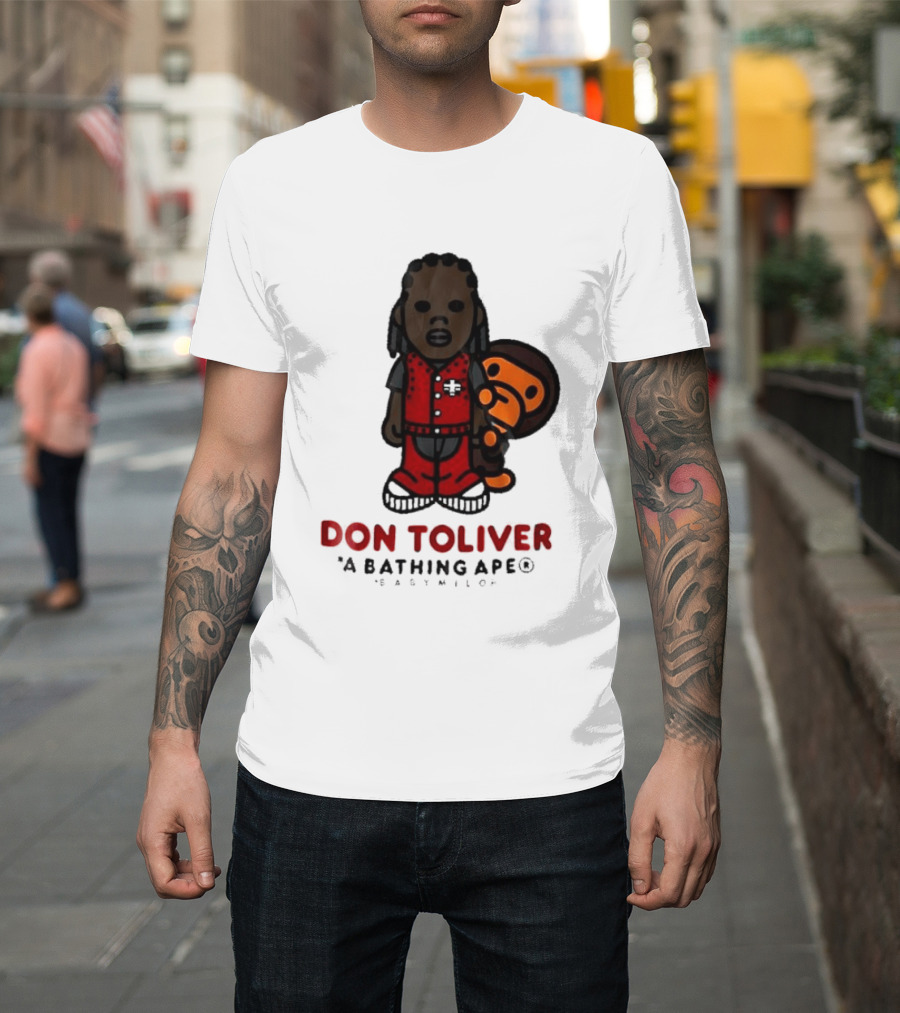 Don Toliver A Bathing Ape Baby Milo Collaboration T-Shirt