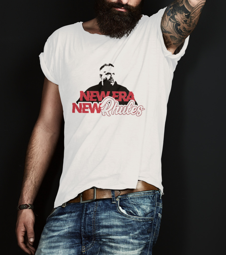 New Era New Rhules Nebraska Cornhuskers Coach T-Shirt