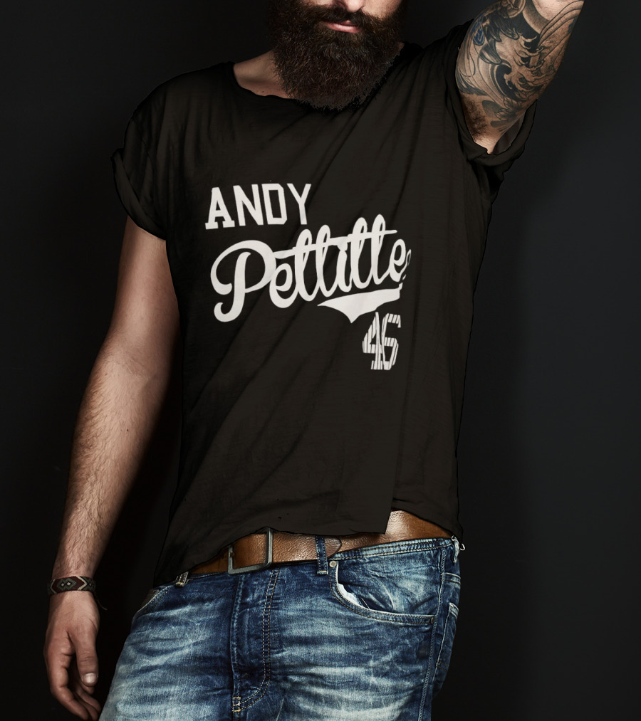 Andy Pettitte 46 New York Yankees T-Shirt
