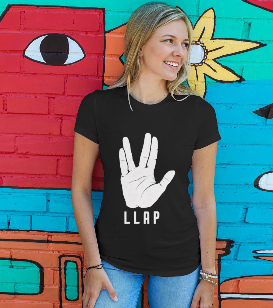 LLAP Vulcan Salute Hand T-Shirt