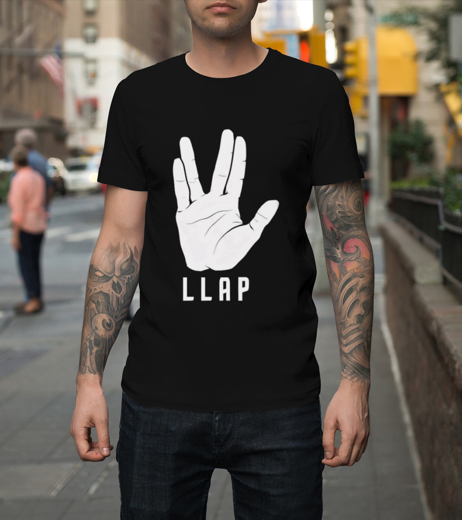 LLAP Vulcan Salute Hand T-Shirt
