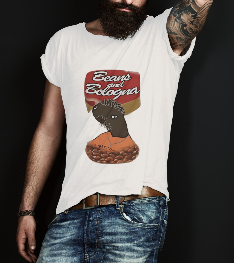 Beans And Bologna Can Head Character With Beans T-Shirt