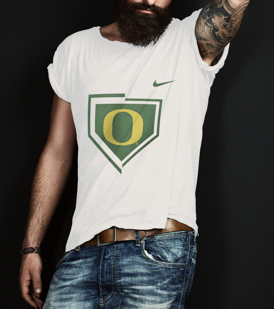 Oregon Primetime Baseball Legend Nike O Mark T-Shirt