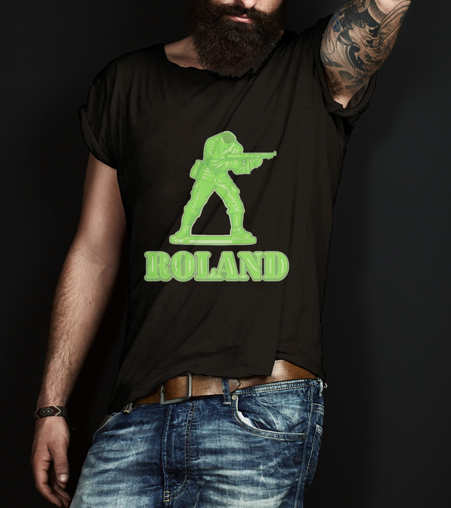 Warren Zevon Roland The Headless Thompson Gunner Retro Soldier T-Shirt
