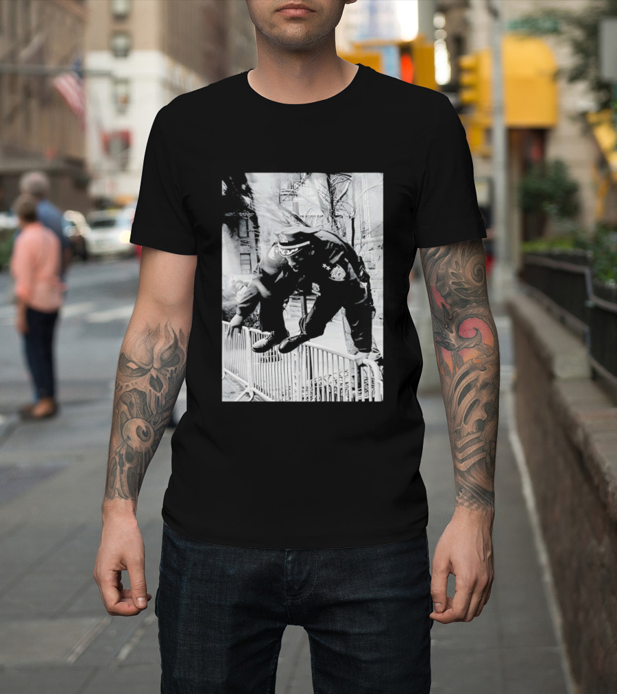 Aaron Edwards New York Police Urban Street T-Shirt