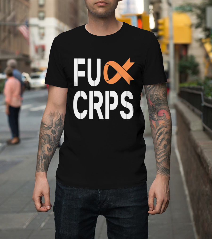 CRPS Awareness Orange Ribbon Support T-Shirt