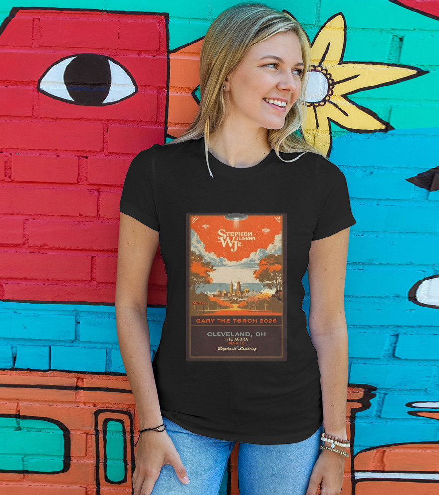Stephen Wilson JR. Gary The Torch 2026 Agora Theatre Cleveland OH March 10 Stephanie Lambing T-Shirt