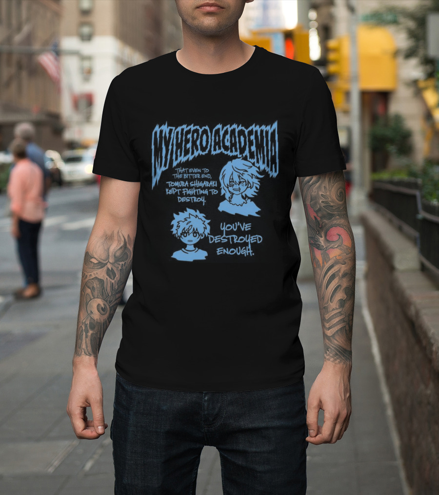 My Hero Academia Izuku Midoriya Tomura Shigaraki Duality Conflict T-Shirt