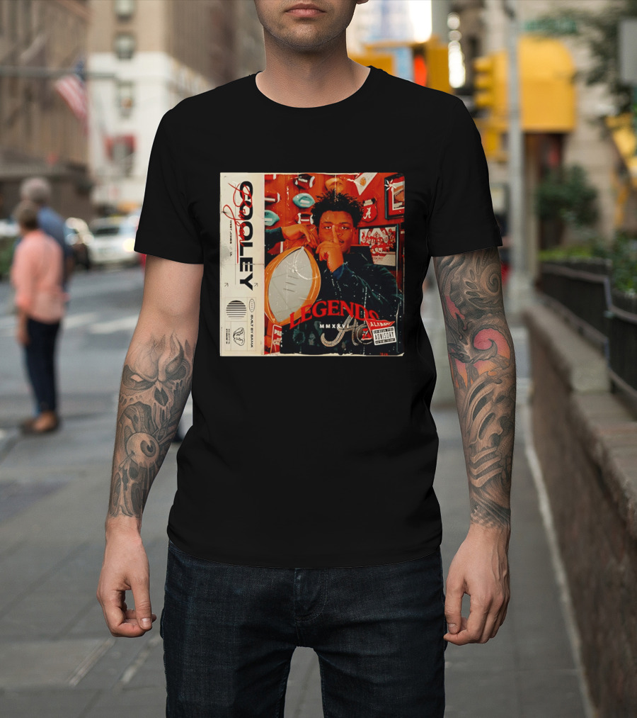 Bryson Cooley Alabama Legends MMXXVI Built By Bama Football T-Shirt