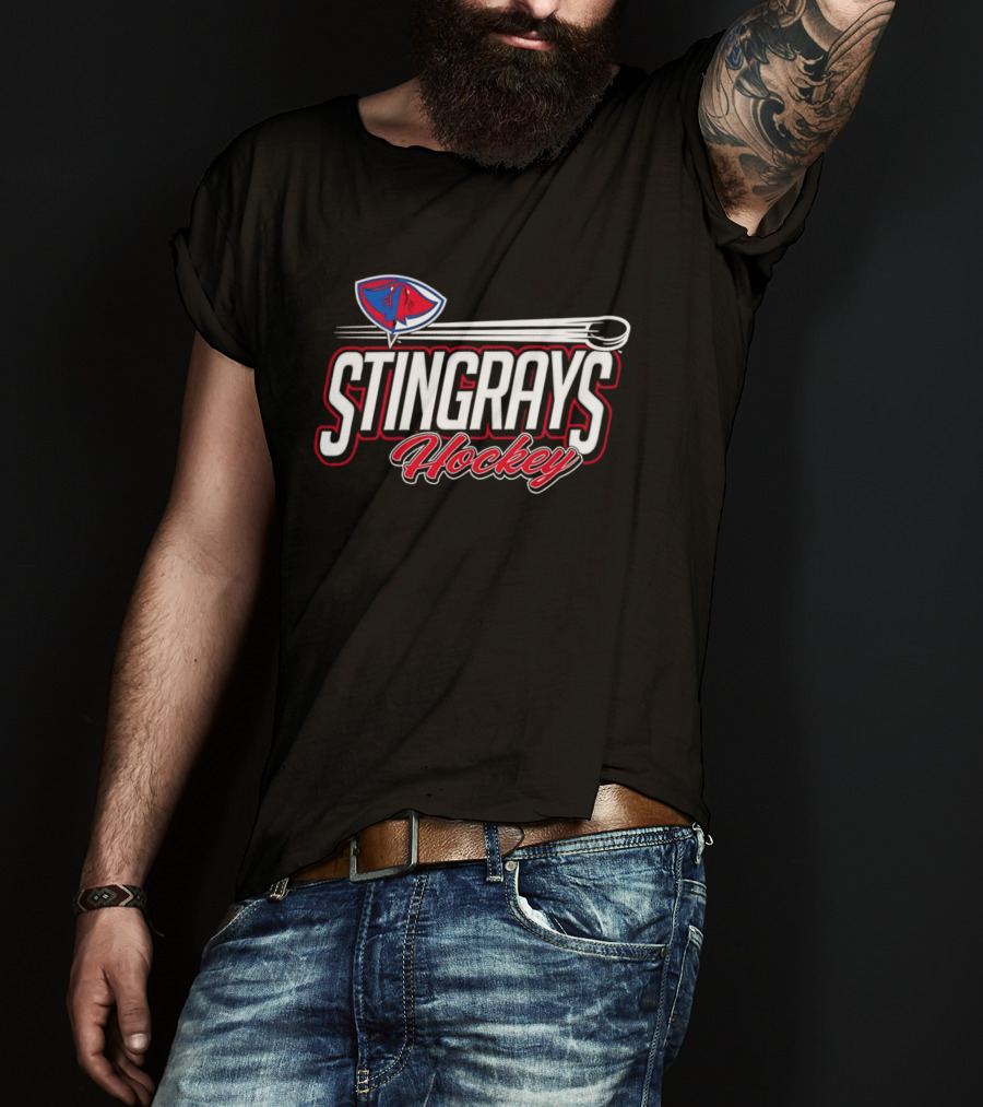 South Carolina Stingrays Hockey Team Merchandise T-Shirt