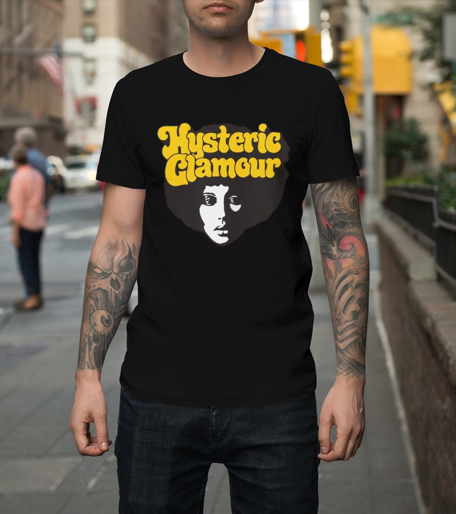Hysteric Glamour Afro Hair T-Shirt