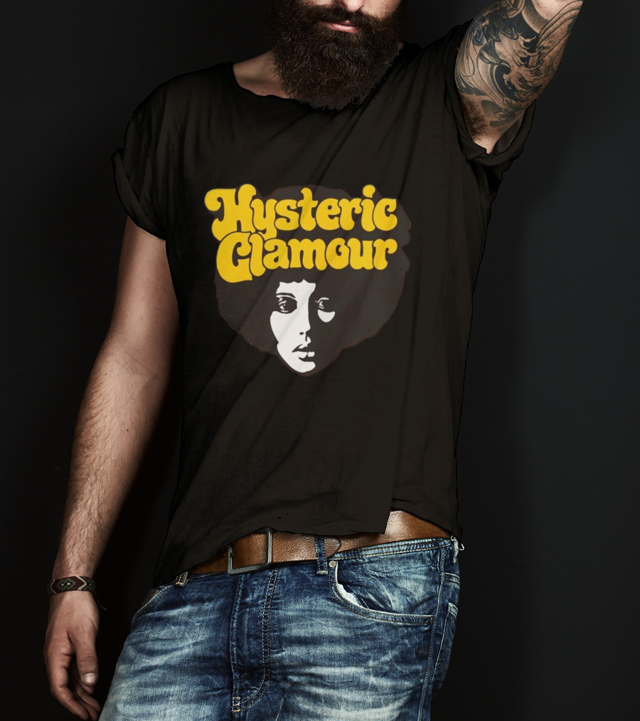 Hysteric Glamour Afro Hair T-Shirt