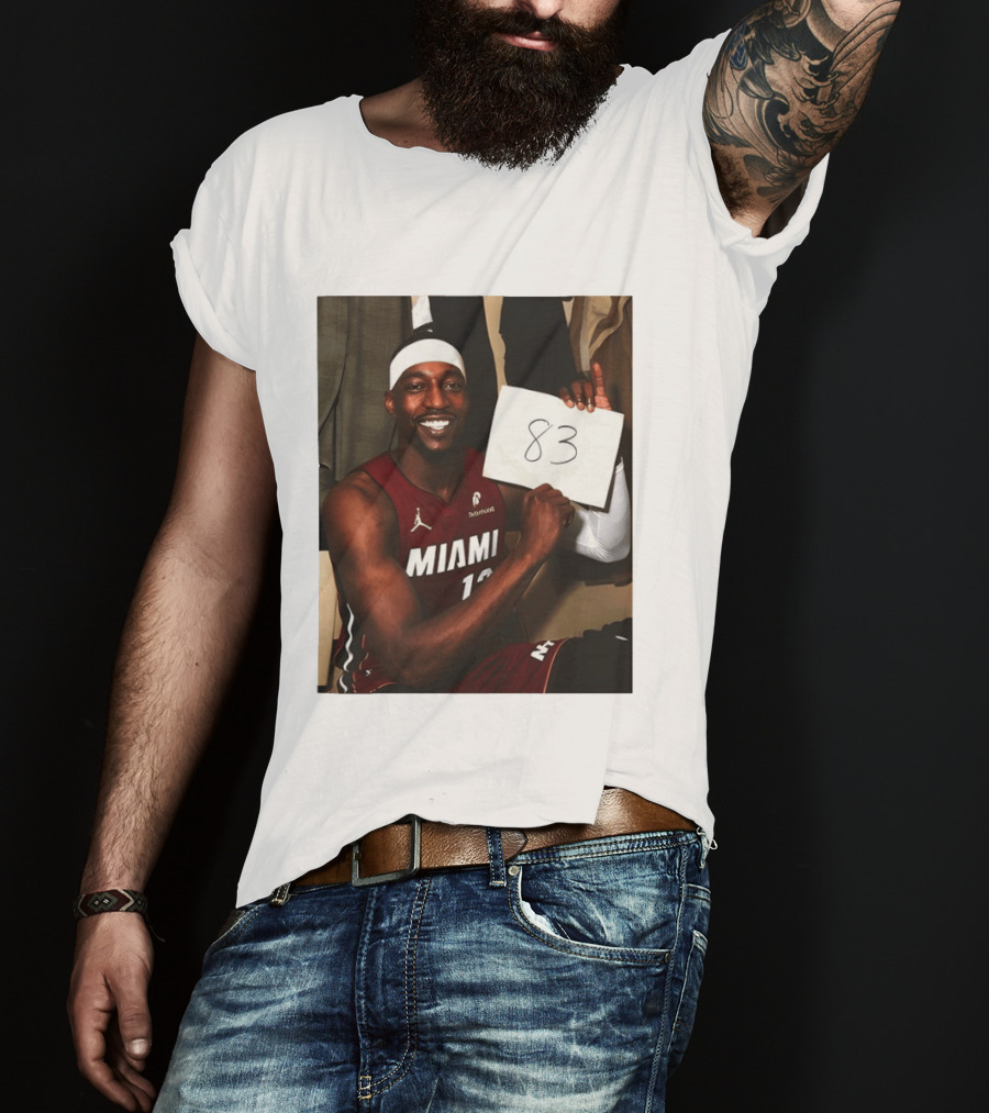 Bam Adebayo 83 Points Miami Heat Tribute NBA Legend Wilt Chamberlain T-Shirt