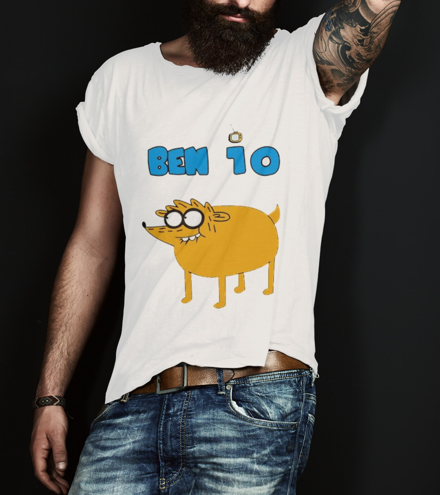 Ben 10 Jake The Dog Crossover Cartoon Network Fan T-Shirt