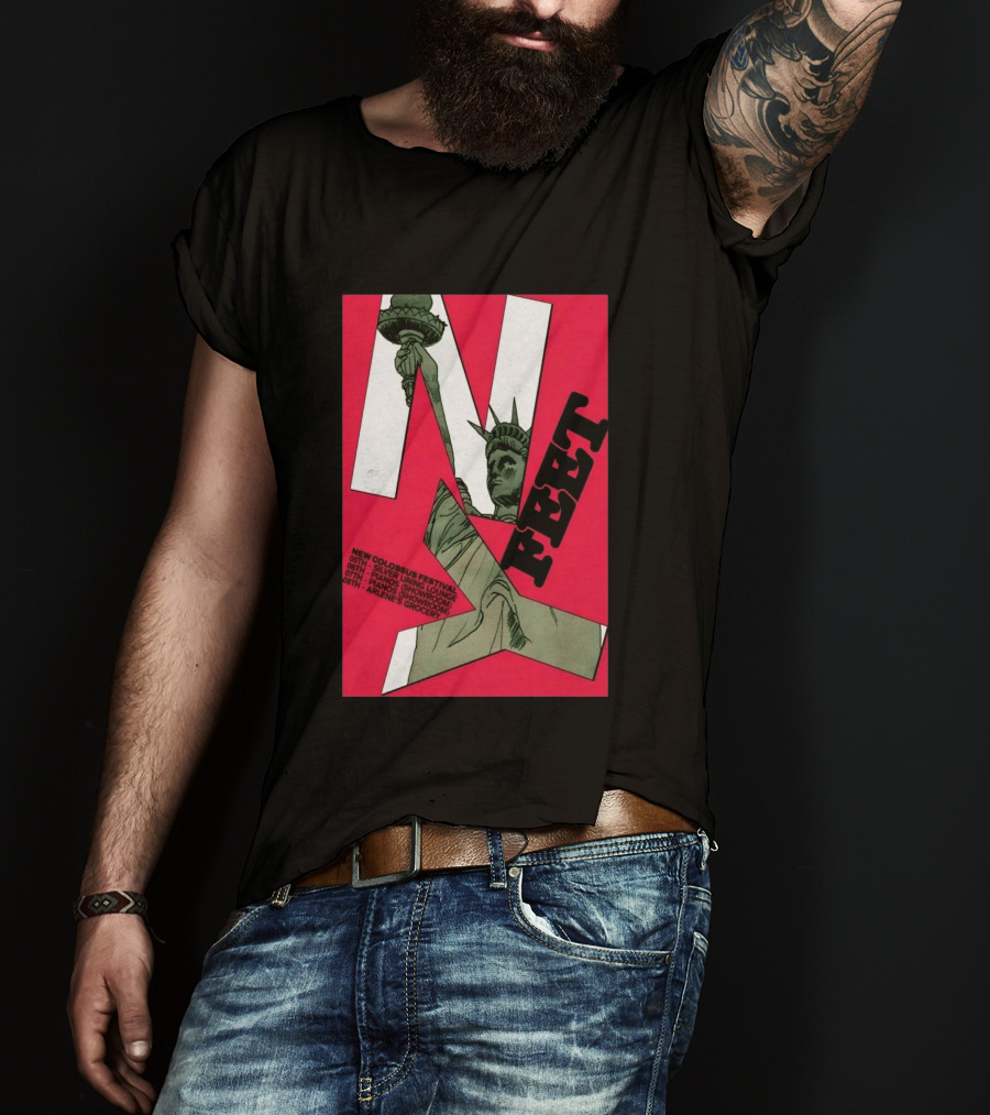 FEET New Colossus Festival 2026 Lady Liberty Statue Of Liberty Silvers Pianos Arlenes T-Shirt