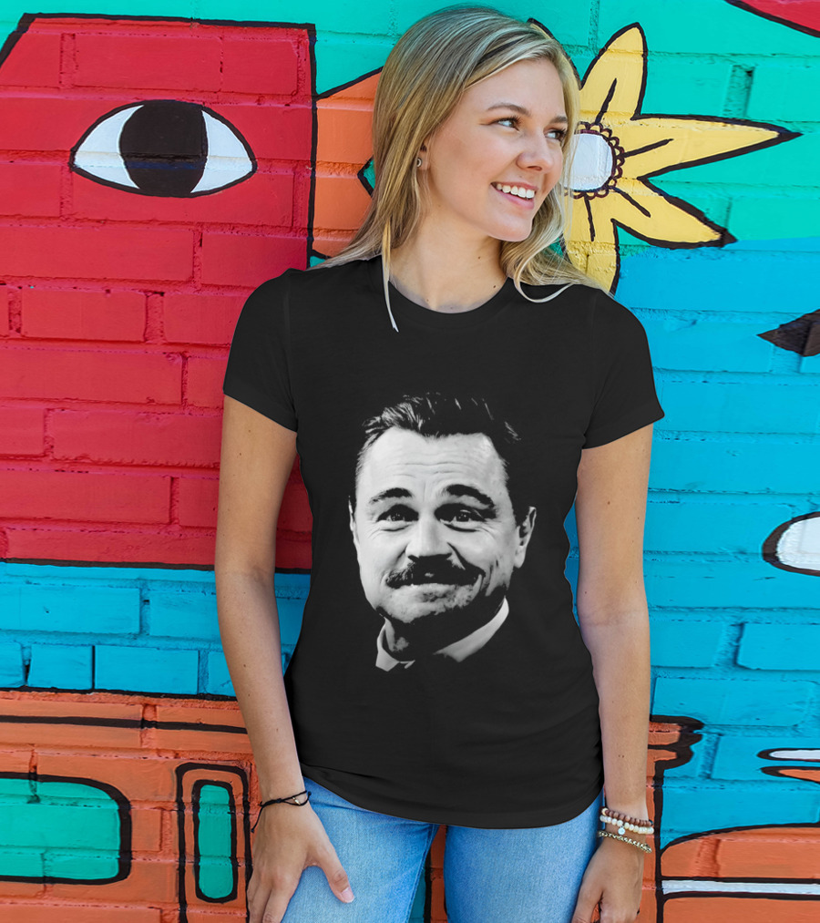 Leonardo Dicaprio Laughing Django Unchained Meme T-Shirt