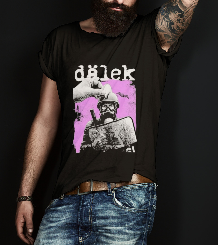 Dalek Brilliance Moon Tour Riot Gear Gas Mask T-Shirt