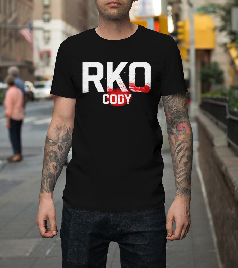 Randy Orton RKO Cody Blood Splatter T-Shirt