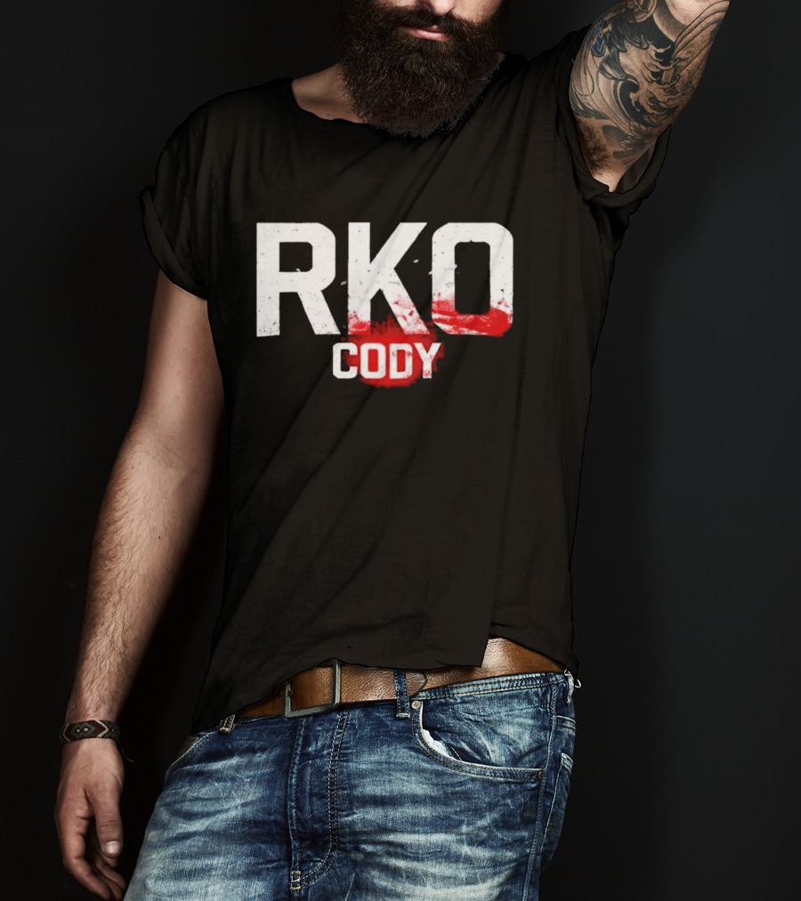 Randy Orton RKO Cody Blood Splatter T-Shirt
