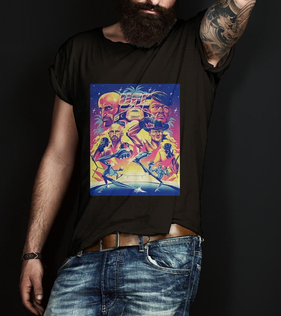 UFC 314 Alexander Volkanovski Vs Diego Lopes Retro Fight T-Shirt