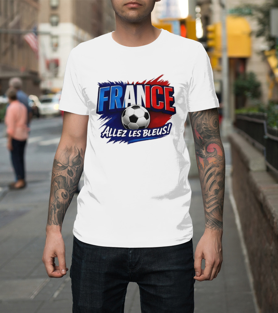 France Allez Les Bleus Soccer FIFA World Cup 2026 T-Shirt