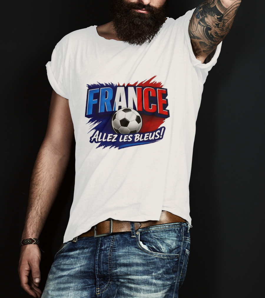 France Allez Les Bleus Soccer FIFA World Cup 2026 T-Shirt