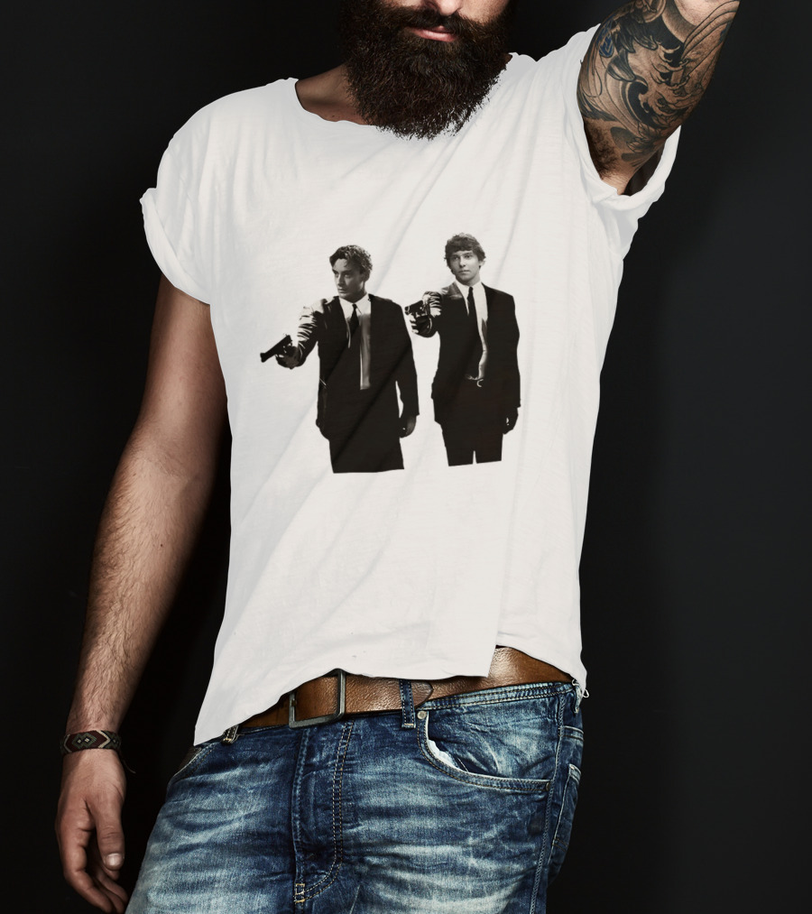 George Russell Kimi Antonelli Pulp Fiction Racing Showdown T-Shirt