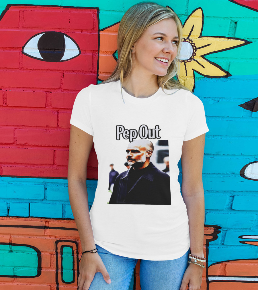 Pep Out Football Manager Critique T-Shirt