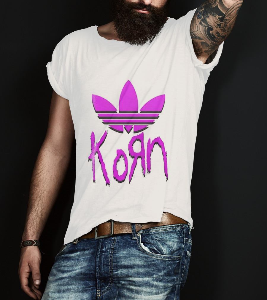 Korn Euro Tour 2026 Adidas Trefoil T-Shirt