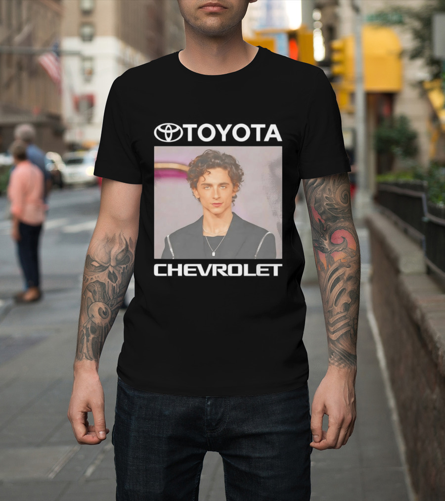 Timothée Chalamet Toyota Chevrolet Collaboration T-Shirt