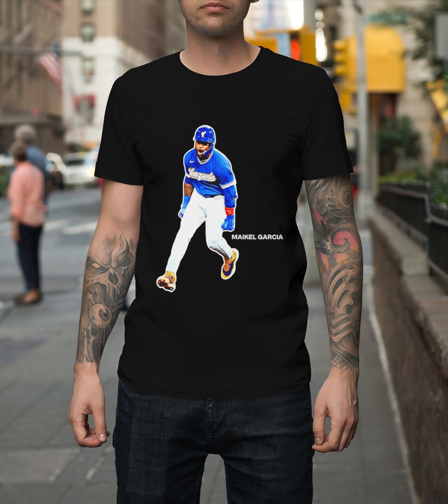 Venezuela Maikel Garcia 2026 World Baseball Classic MVP T-Shirt