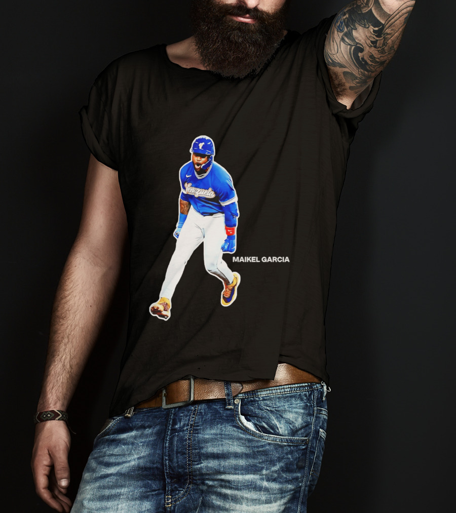 Venezuela Maikel Garcia 2026 World Baseball Classic MVP T-Shirt