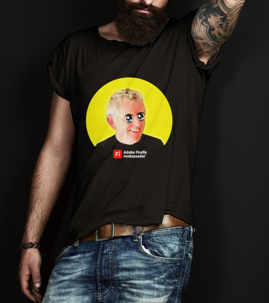 John Nack Firefly Ambassador Anime Eyes Yellow Circle Fi T-Shirt
