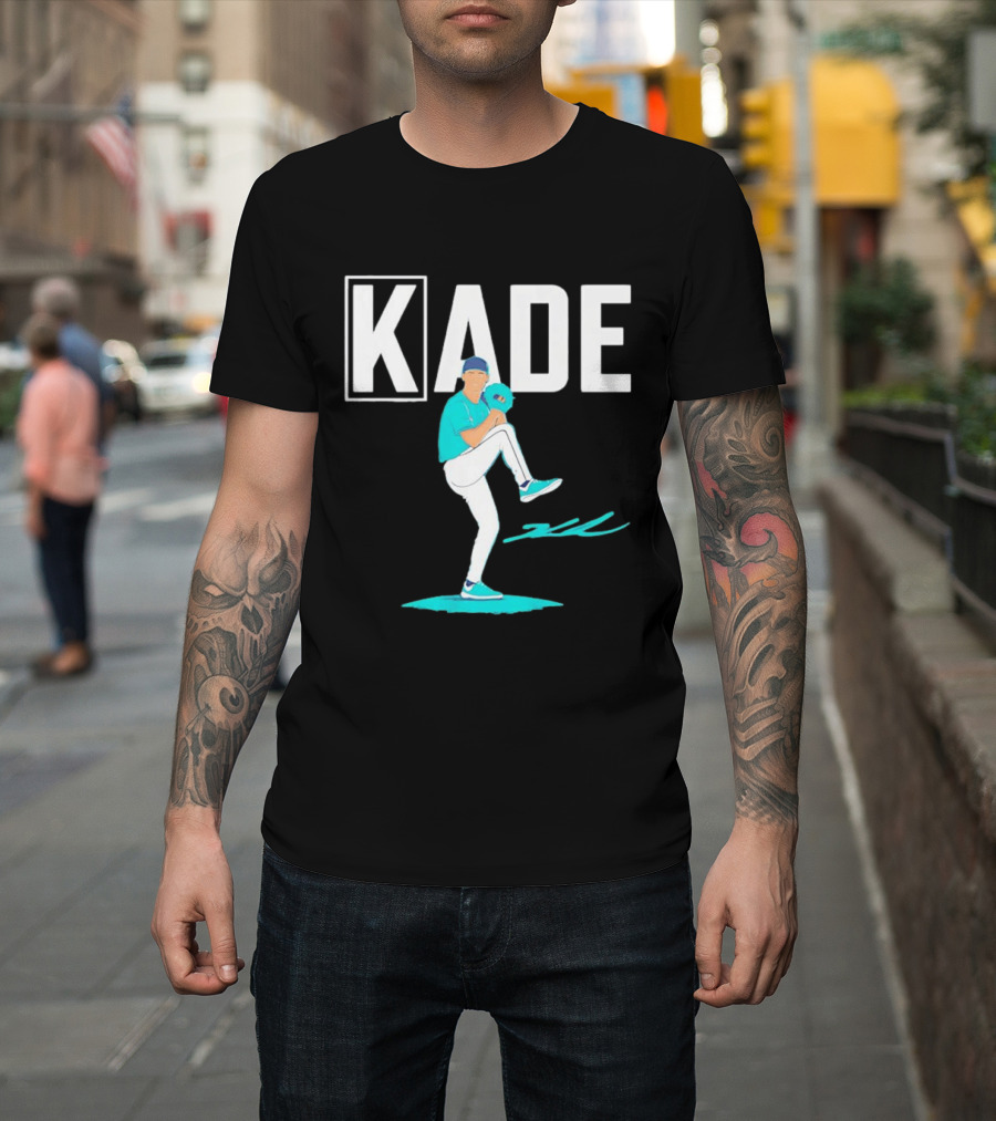 Kade Anderson Seattle Mariners MLB Pitcher K T-Shirt