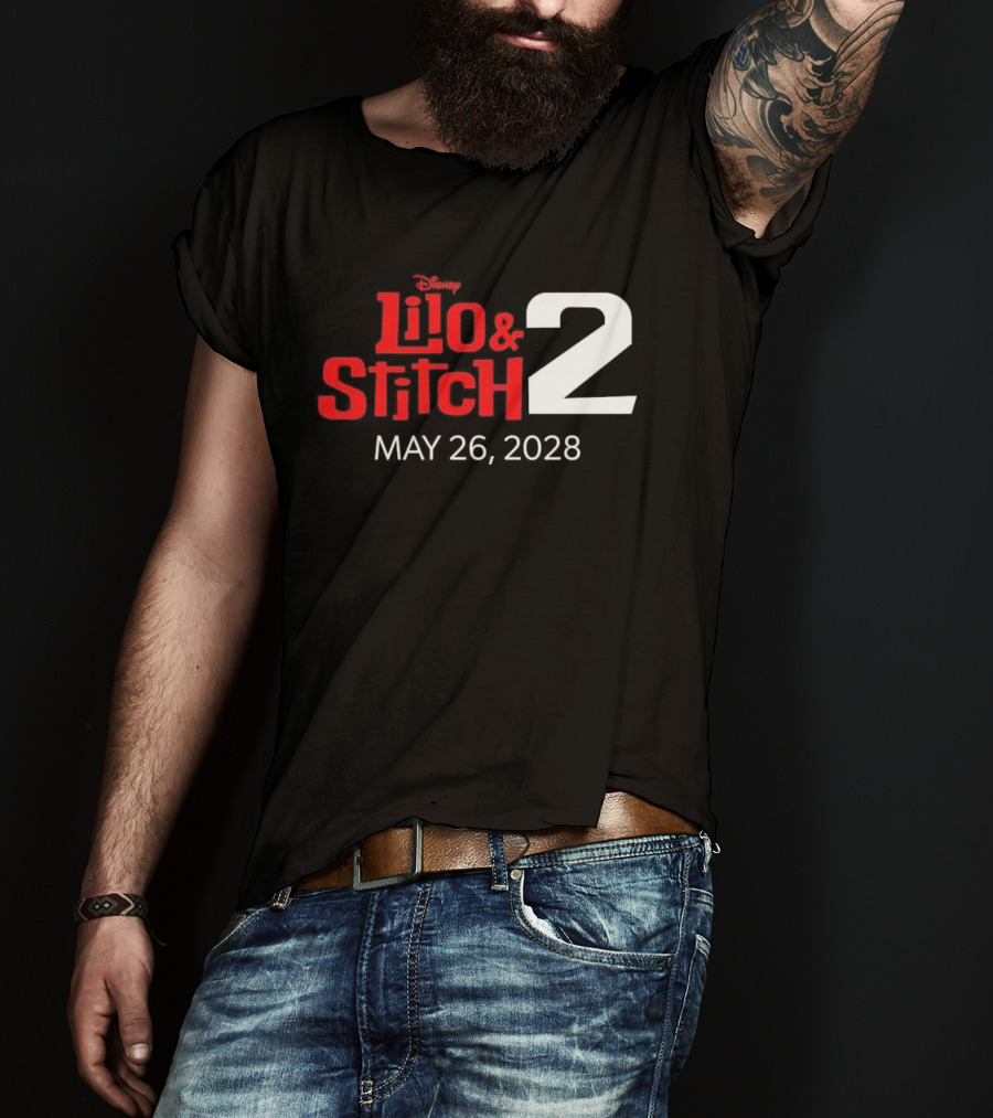 Lilo And Stitch 2 Disney May 26 2028 T-Shirt