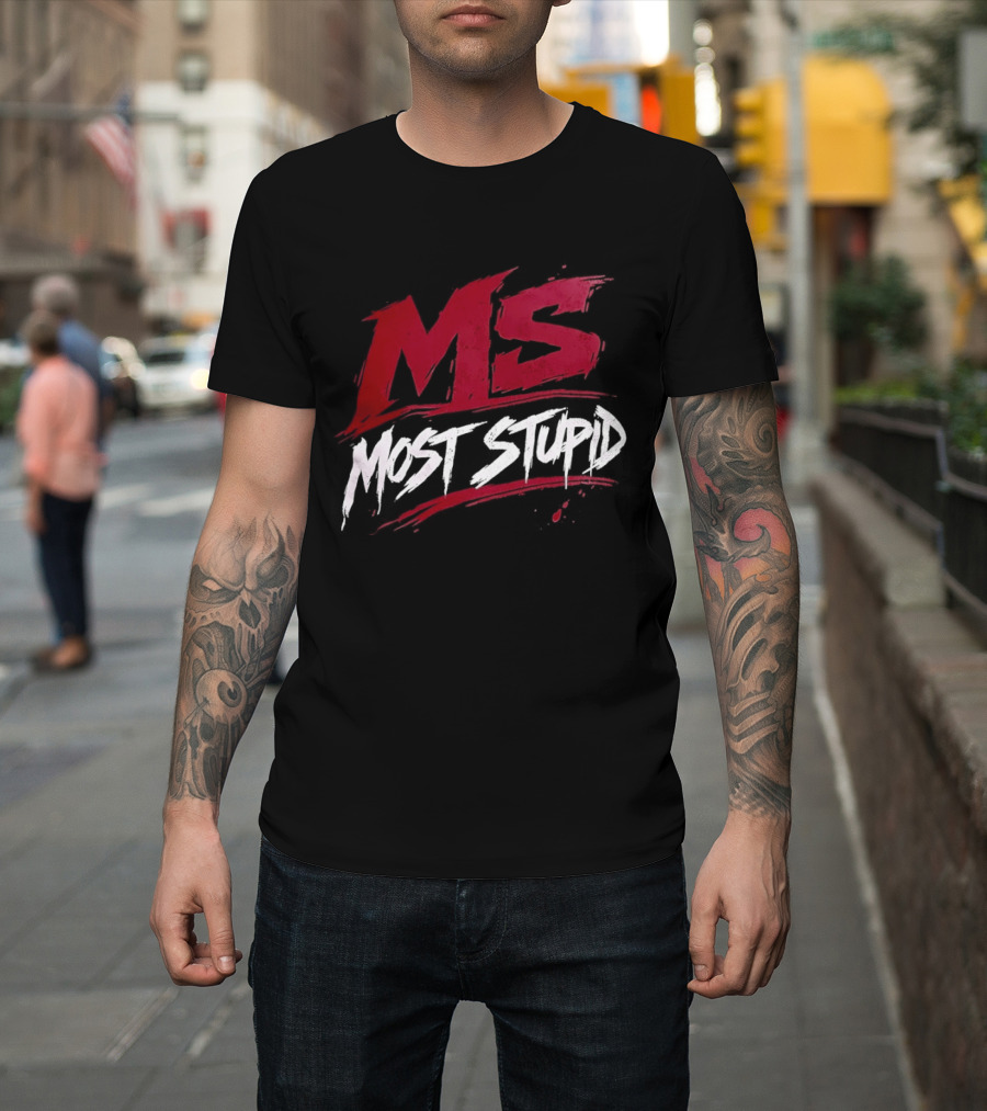 MS Most Stupid Ricochet T-Shirt