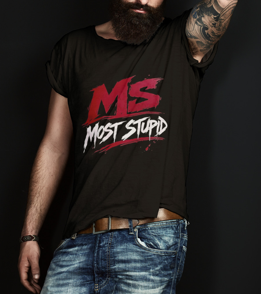 MS Most Stupid Ricochet T-Shirt