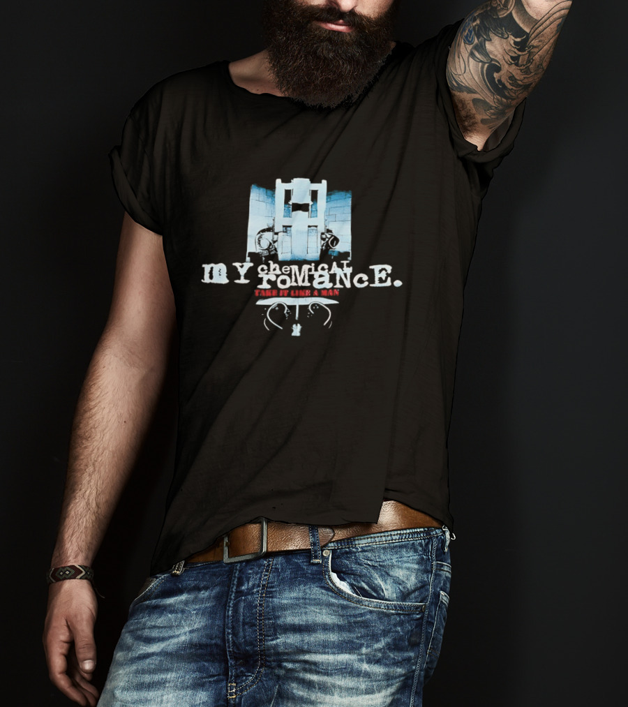 My Chemical Romance Take It Like A Man Gothic Castle T-Shirt