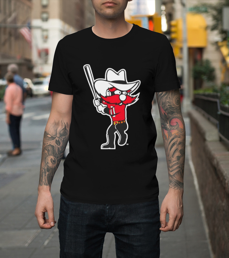 Texas Tech Red Raider NCAA Baseball Softball Raider Red T-Shirt