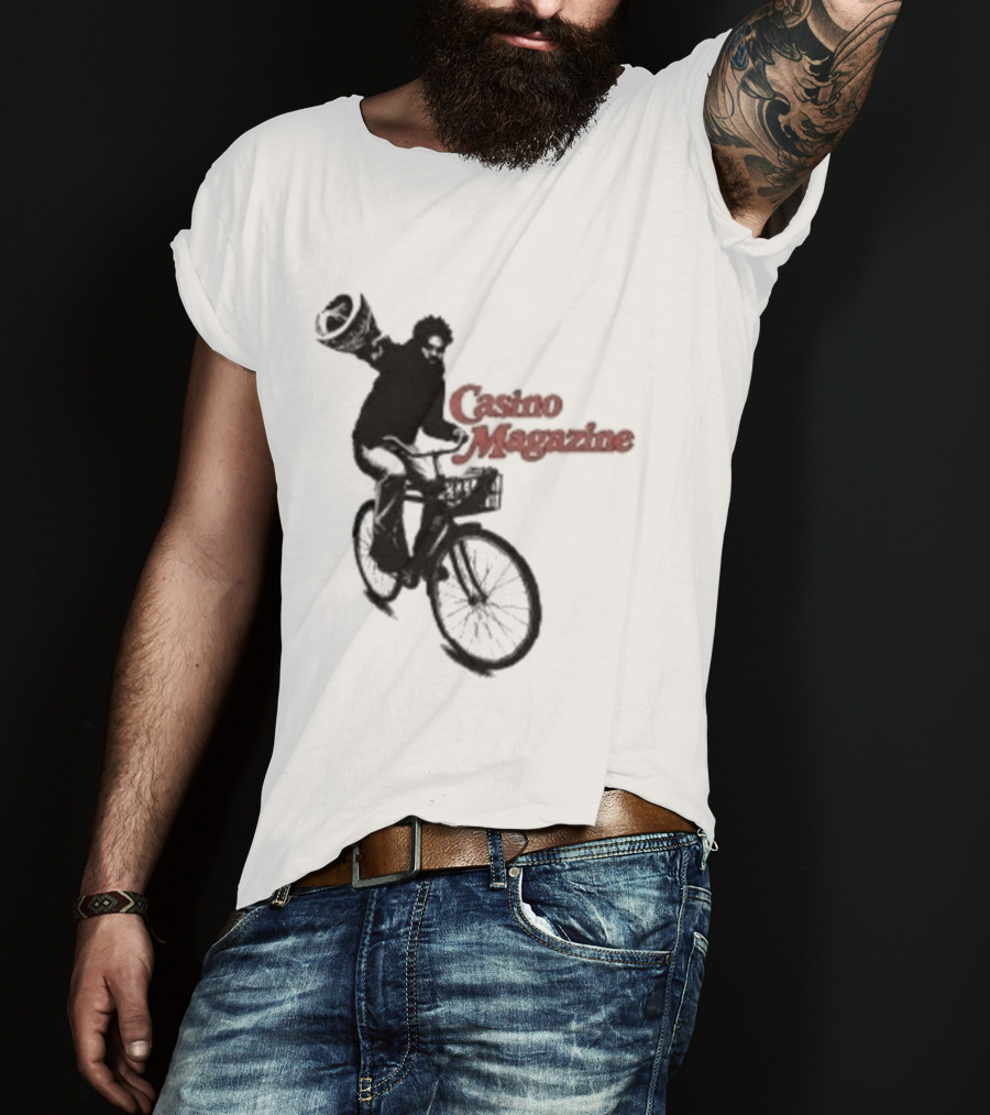 Baby Keem Limited Edition Casino Magazine Cyclist T-Shirt